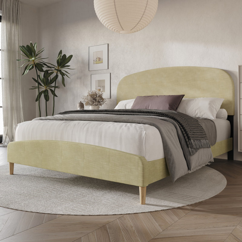 Wade Logan Britnei Upholstered Standard Bed Reviews Wayfair